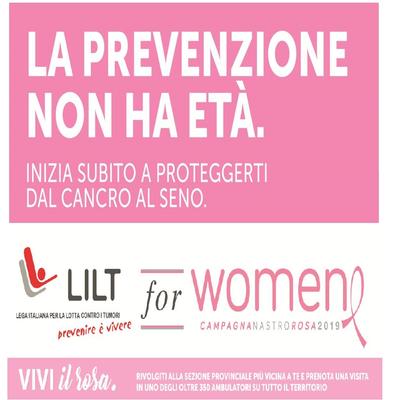 #vivilrosa! Inizia subito a proteggerti dal cancro al seno